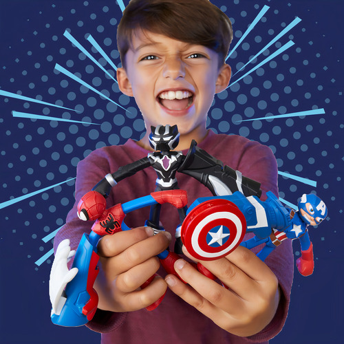 Masas Y Plastilinas Play Doh Marvel Spider-man Telarañas Color Rojo