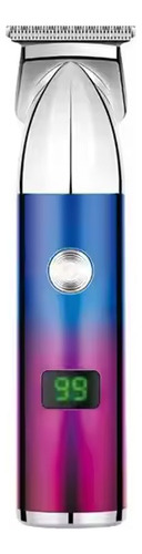 Patillera Corta Pelo Trimmer Kemei Km-251 Usb Inalámbrica Color Fucsia