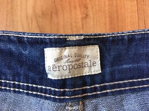 Short De Jeans Mujer Marca Aeropostale Talla 5 6