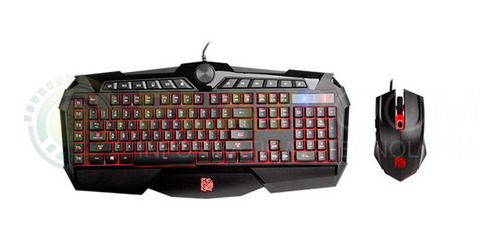 Imagen 1 de 7 de Combo Gamer Teclado + Mouse Thermaltake Challenger Prime Rgb