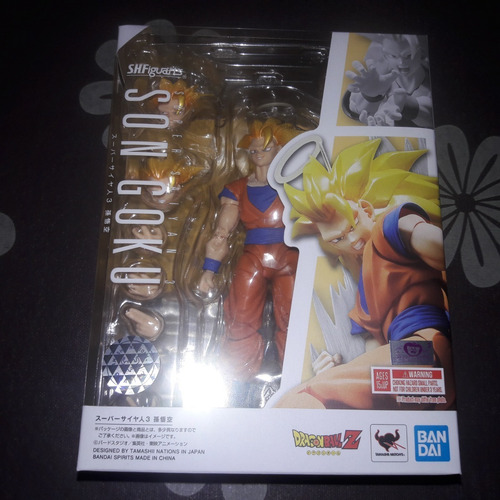 Dragón Ball Z- Goku Ssj 3 S.h. Figuarts Bandai (Usado)