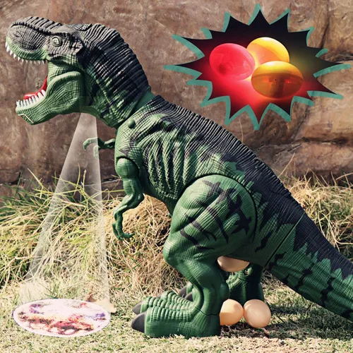 K A Un Dinosaurio Caminante Se Mueve Mientras Hace Un