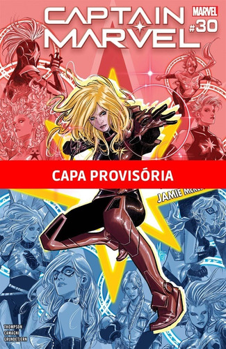 Capitã Marvel vol.06, de Thompson, Kelly. Editora Panini Brasil LTDA, capa mole em português, 2022