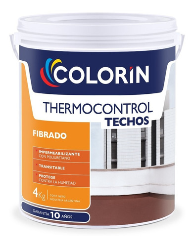 Thermocontrol Fibrado X 20k Colorin + Lija Pintureria Don Lu