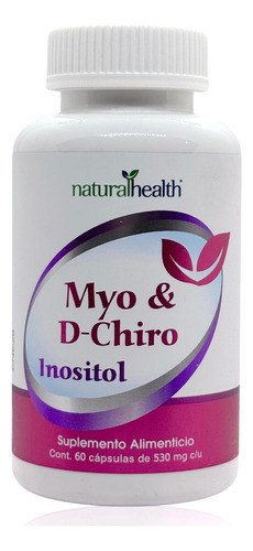 Myo & D-chiro Inositol 60 Capsulas Natural Health