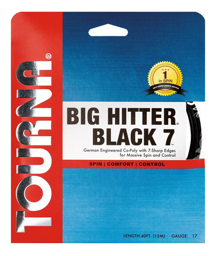 Tourna Big Hitter Black7 Ultimate Spin Poliéster