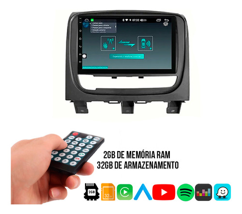 Central Multimidia Palio Weekend 2014 Android Auto Carplay