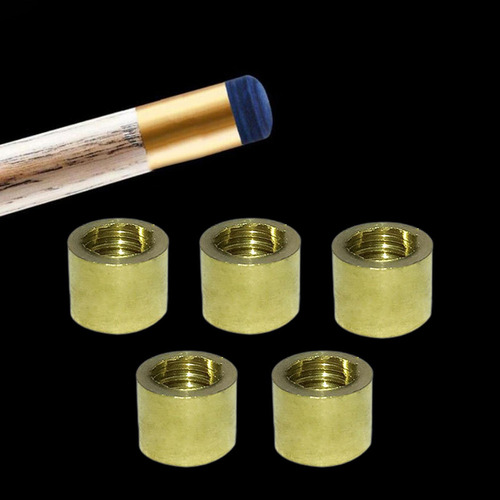 . Virola De Cobre Para Taco De Billar Tubo De Rosca De 10 Mm