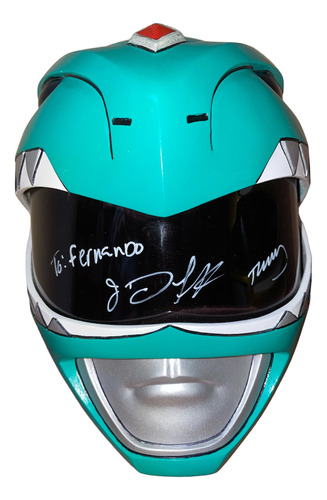 Casco Autografiado Power Ranger / Djf / Comicon Lima 2019