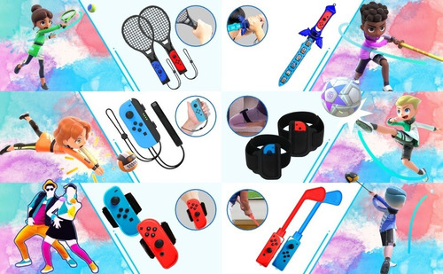 .. Accesorios Codogoy For Switch Sports 11 En 1