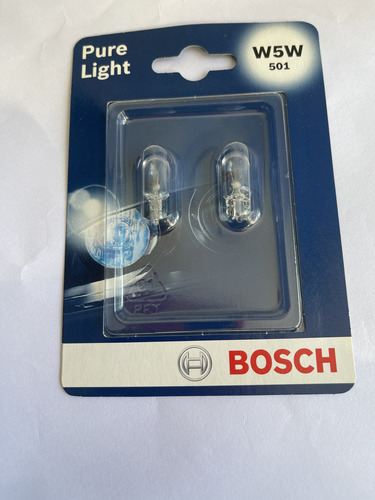 Ampolleta 5w W5w 501 Pure Light Bosch