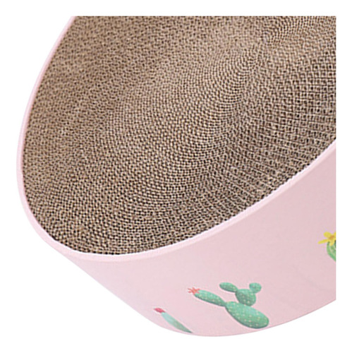 Pet Cat Scratcher Pad Scratching Board Grind Claws Rosa
