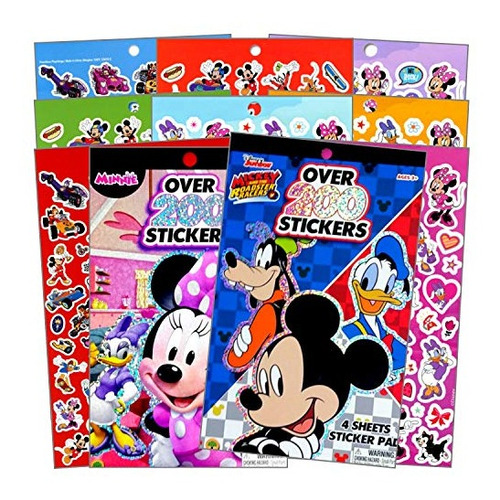 Bloc De Pegatinas Disney Mickey Mouse Bloc De Pegatinas De M