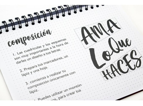 Libro Lettering Aprendizaje Artisan X 50 Hojas