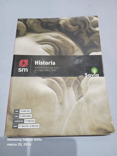 Libro Historia. Sm Serie Savia