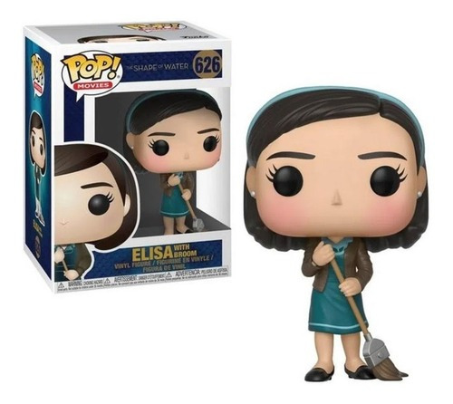 Boneco Funko Pop La forma del agua Elisa con escoba 626