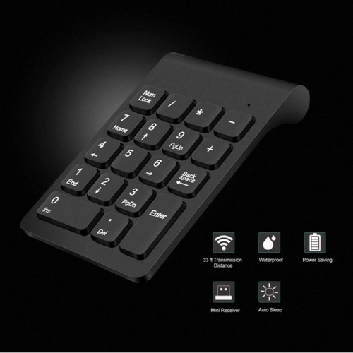 Extensiones De Teclado Inalámbrico Con Teclado Numérico