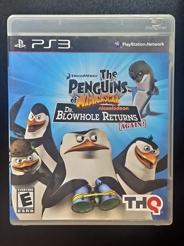 The Penguins Of Madagascar Dr. Blowhole Returns Again Ps3 (Usado)