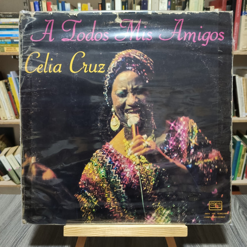 Lp / A Todos Mis Amigos By Celia Cruz 