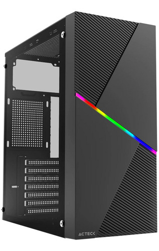 Gabinete Acteck Draco Gm450 Con Ventana Rgb Midi-tower Atx