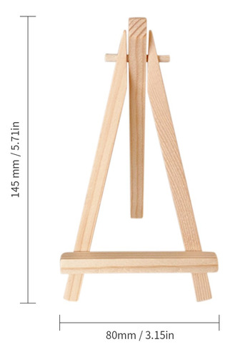 Imagen 4 de 6 de Soporte Ligero De Madera Para Teléfono Móvil Estable Trípode