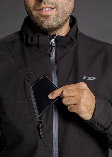 Chaqueta Ls2 Bolton/resistente Al Agua/protecciones/termica