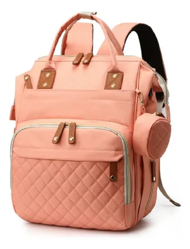 Pañalera Tipo Morral Cambiador Para Bebé