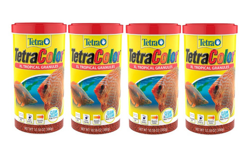 Alimento Tetracolor Granules 300 Gr (4 Pz) 