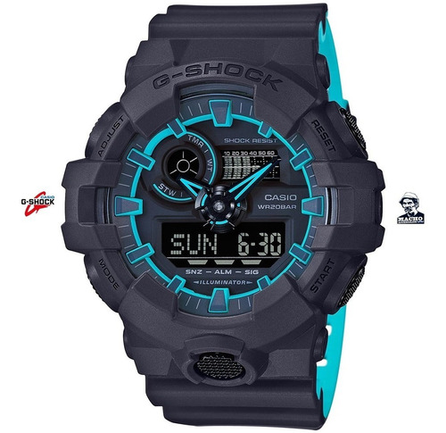 Reloj Casio G-shock Ga700se-1a2 Original+como Detectar Falso