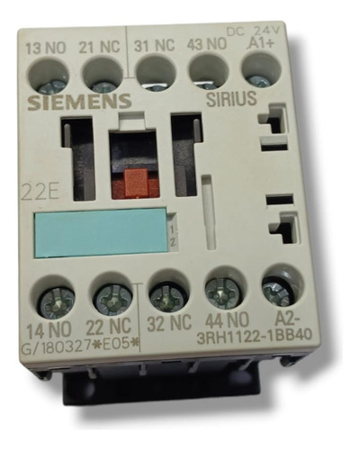 Siemens 3rh1122-1bb40 Contactor Auxiliar