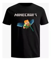 Comprar Polo Minecraft Élitros Gamer Pc Video Juego Algodón Niños