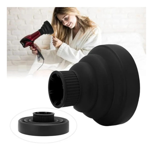 Difusor De Silicona Para Secador De Pelo, Secador De Pelo Ri