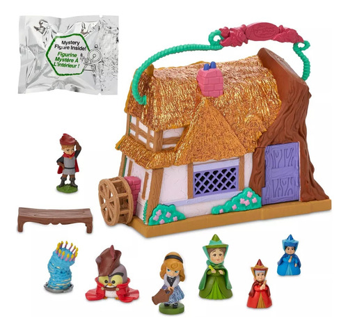 Set De Juego Miniatura Cabaña De Aurora, Disney Animators