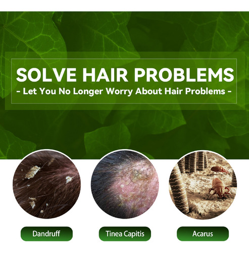 Anti-itch Shampoo For Tinea Capitis To Remove Dandruff And R
