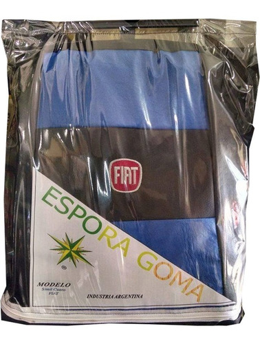 Funda Cubre Asiento Cuero Fiat Uno Novo Mobi C/ Cabezales Delanteros Incorporados ( Juego Completo )