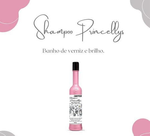 Shampoo Coiiffer 300ml Sedosidade E Brilho Para Os Fios