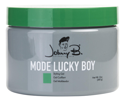 Gel De Peinado Johnny B Mode Lucky Boy 355 Ml Para Hombre