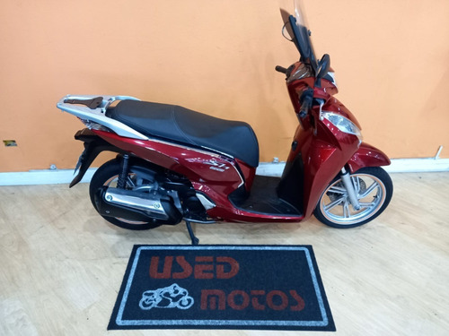 Imagem 6 de 10 de Honda Sh 300i Abs 2017 Vermelha