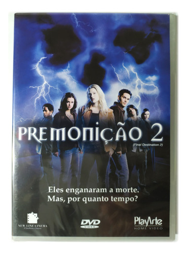 Dvd Premonição 2 Final Destination A J Cook Ali Larter Novo
