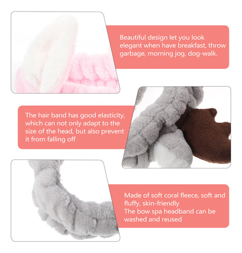 Diadema Lavable, Diadema Para Maquillaje, Orejas De Animales