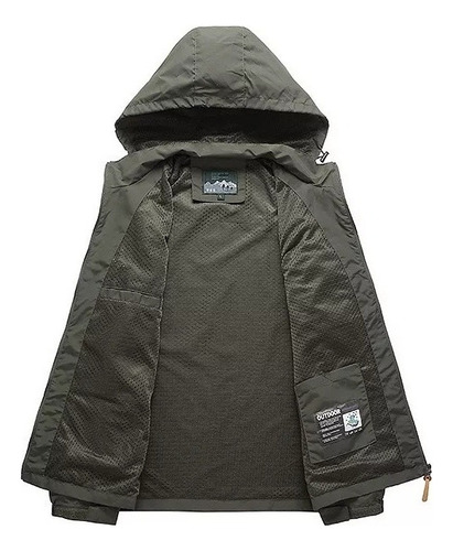 Chaqueta Transpirable Resistente Al Viento E Impermeable