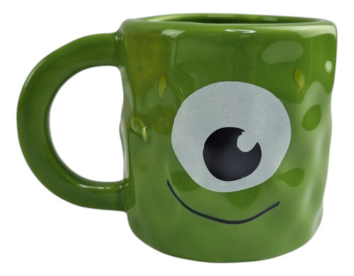 Caneca De Porcelana Mike Wazowski Monstros S.a 3d 200ml
