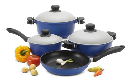 Imagen 6 de 7 de Batería De Cocina Perdura, Línea Basic 7 Piezas