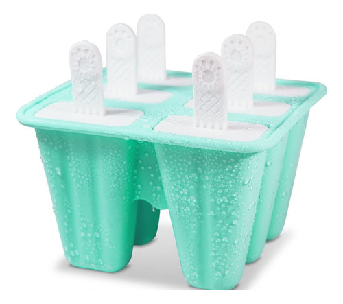 Moldes For Paletas, Moldes Reutilizables For Helado De 6