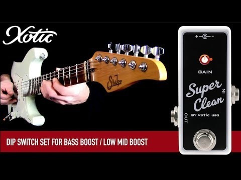 Pedal Boost/buffer Xotic Effects Super Clean Usa C/ Nf-e