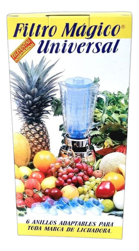 Filtro Para Licuadora Extractor Azul