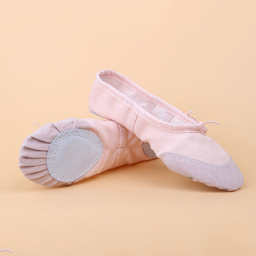 Zapatos De Baile Con Banda Elástica Para Niñas D Canvas Gymn