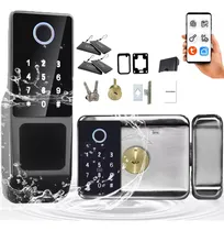 Comprar Chapa Cerradura Inteligente De Huella Eléctricas Impermeable