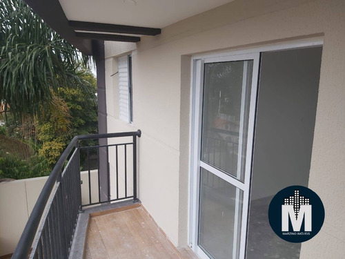 Imagem 4 de 15 de Apartamento 2 Dormitórios 52m², Varanda Com Churrasqueira A Carvão Km18 !! - Lm154