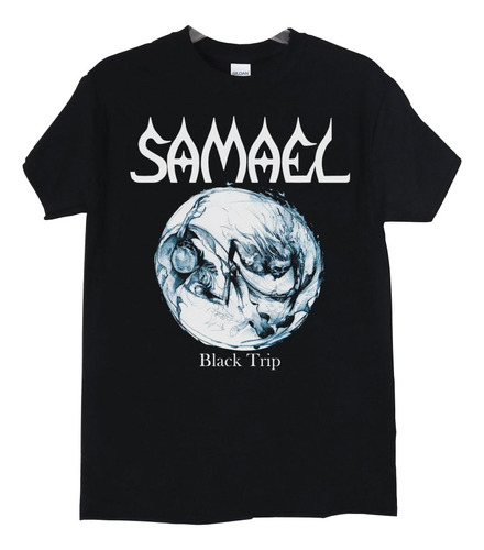 Polera Samael Black Trip Metal Abominatron